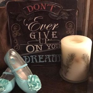 Tiffany blue flats used only a handful of times!